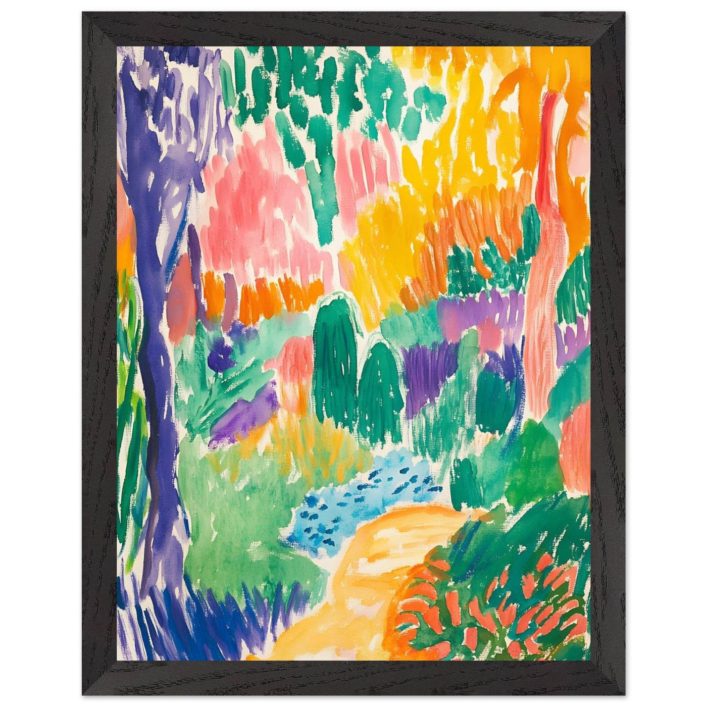 Henri Matisse Abstract Garden Scene - Vibrantwalls