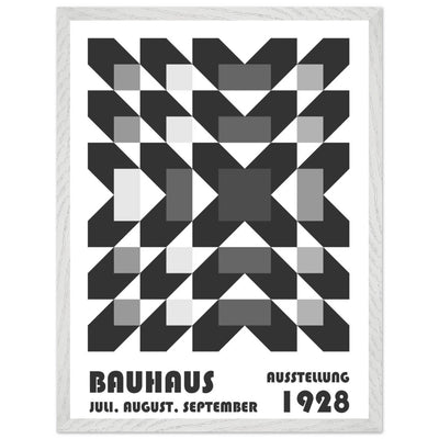 Bauhaus-Style Geometric Grid - Vibrantwalls