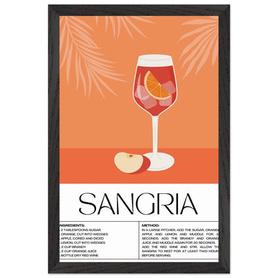 Sangria Cocktail Recipe - Vibrantwalls
