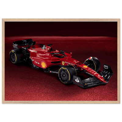Ferrari Formula 1 Poster – High-Quality Mounted Framed Print - Vibrantwalls