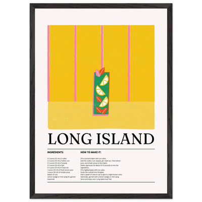 Long Island Iced Tea Recipe Party Drink - Vibrantwalls