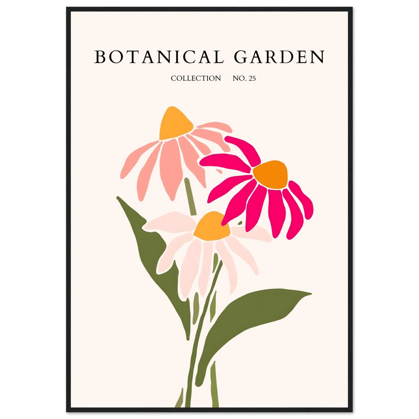 Botanical Garden Collection Framed Posters – Vibrant Floral Art Prints for Nature Lovers | Ready-to-Hang - Vibrantwalls