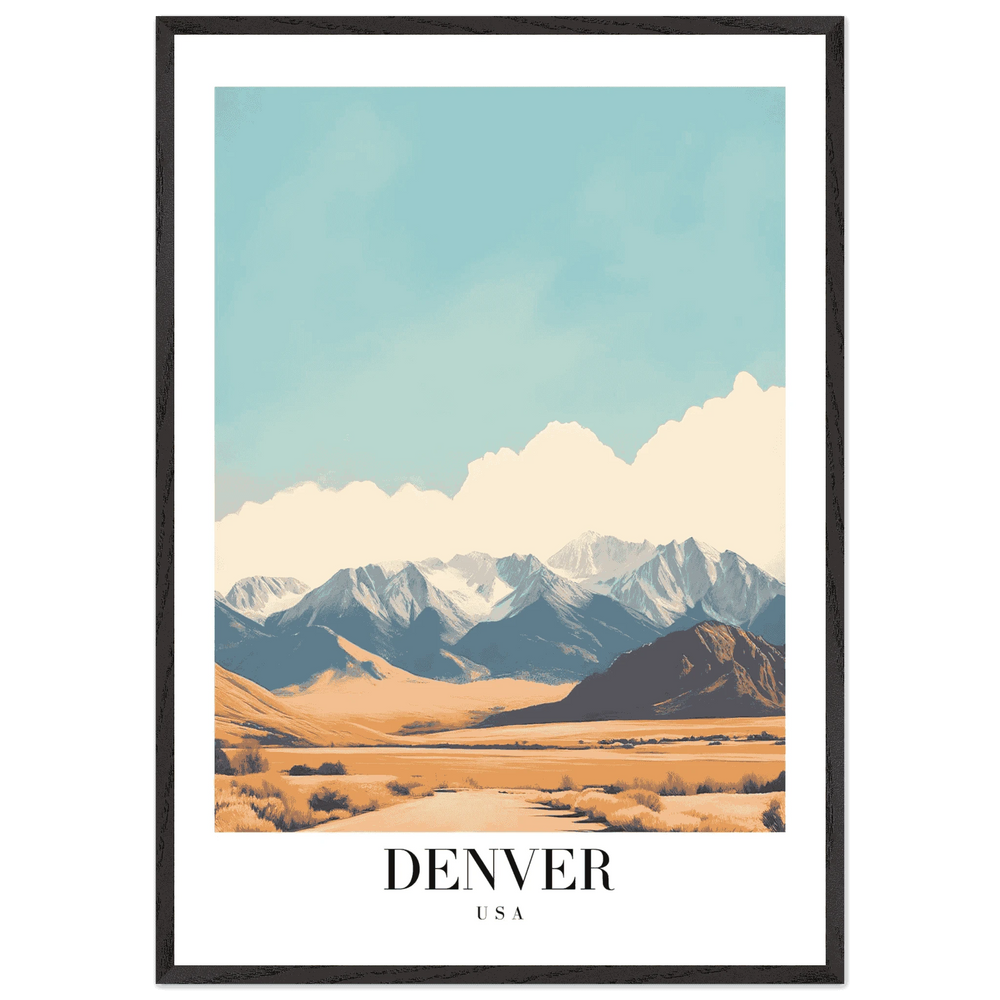 Denver Colorado Wall Art - Vibrantwalls