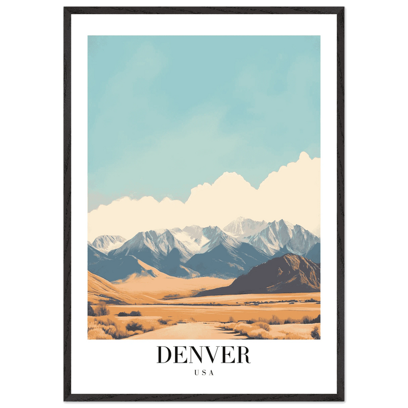 Denver Colorado Wall Art - Vibrantwalls