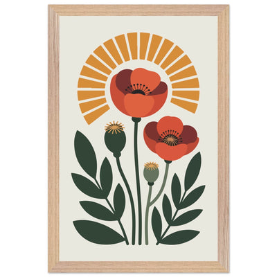 Floral Sunshine - Vibrantwalls