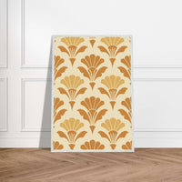 Desert Landscape Minimalist Mountain Scene Wall Art - Vibrantwalls