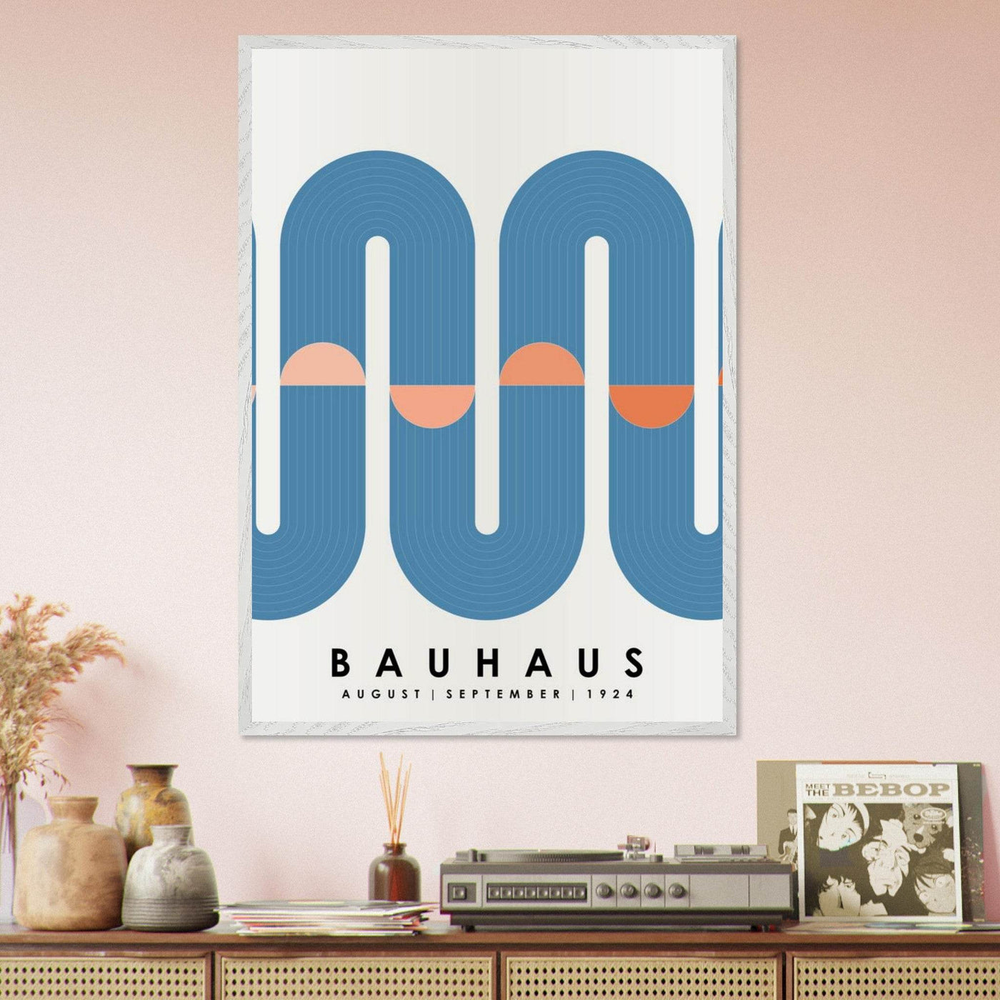 Bauhaus-Style The Blue - Vibrantwalls