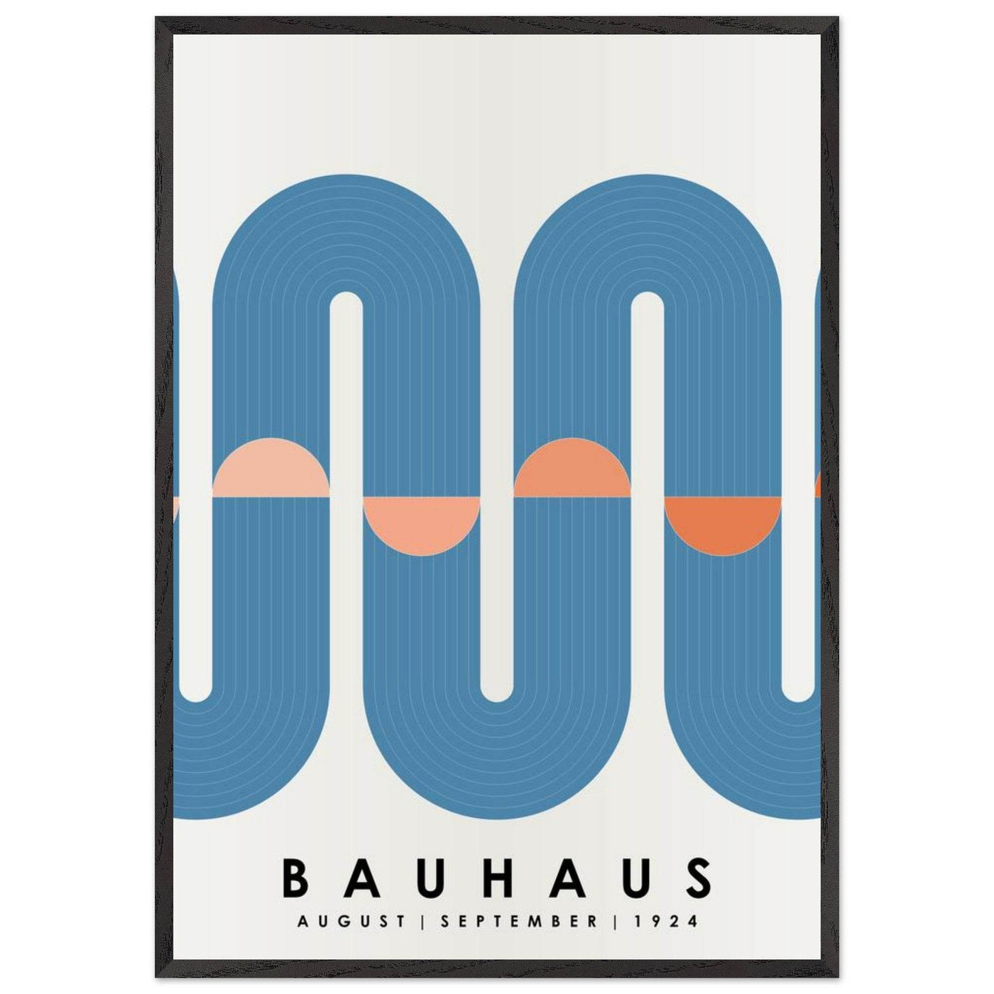 Bauhaus-Style The Blue - Vibrantwalls
