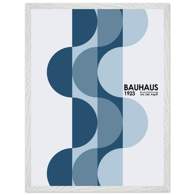 Bauhaus-Style The Blue Design - Vibrantwalls