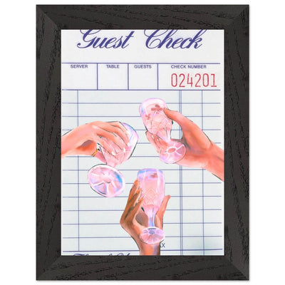Retro Aesthetic Guest Check - Vibrantwalls