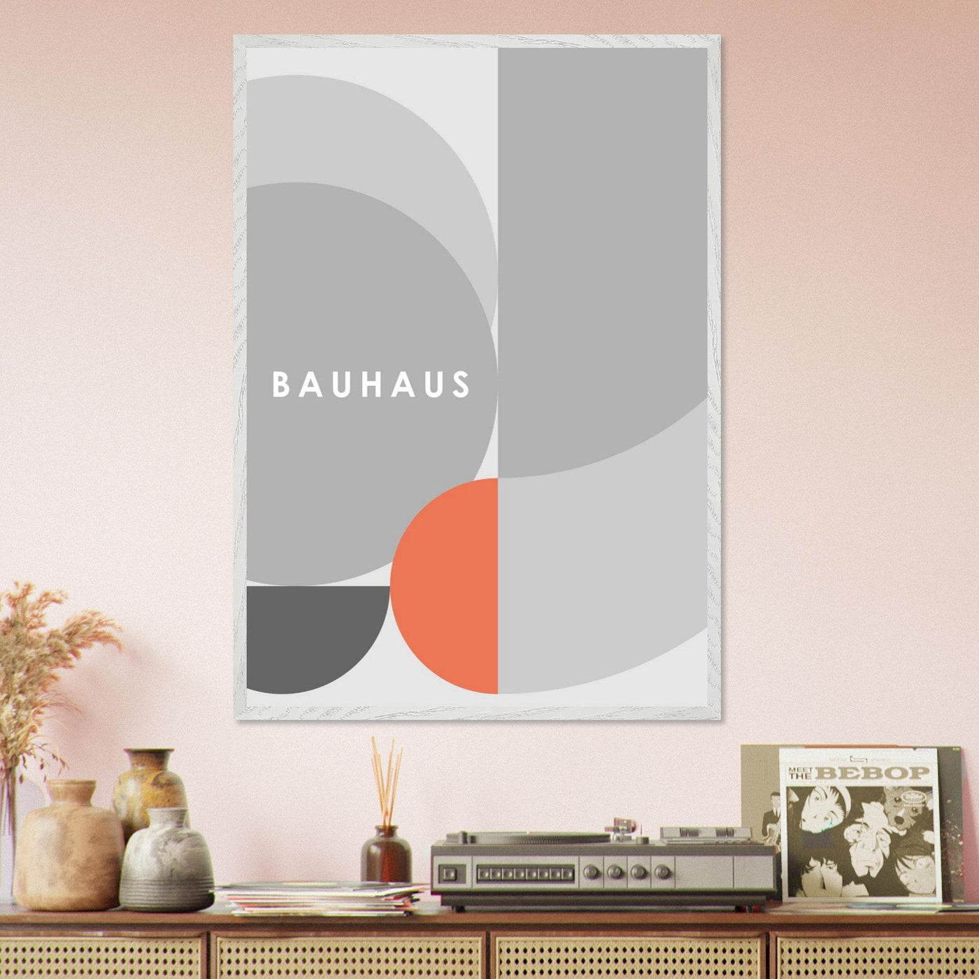 Bauhaus-Style The Blue Tunnel - Vibrantwalls
