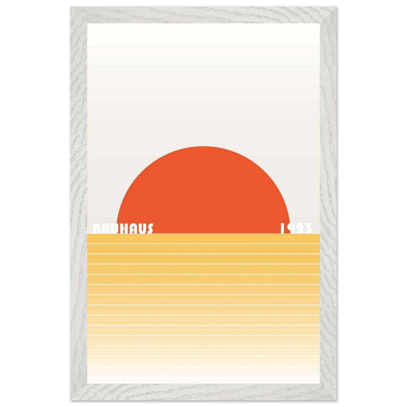 Bauhaus Sunset Abstraction - Vibrantwalls