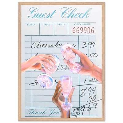 Vibrant Cocktail 'Guest Check' - Vibrantwalls