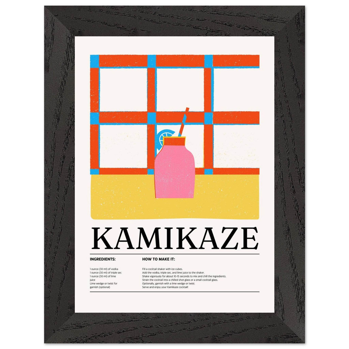 Kamikaze Cocktail Recipe - Vibrantwalls