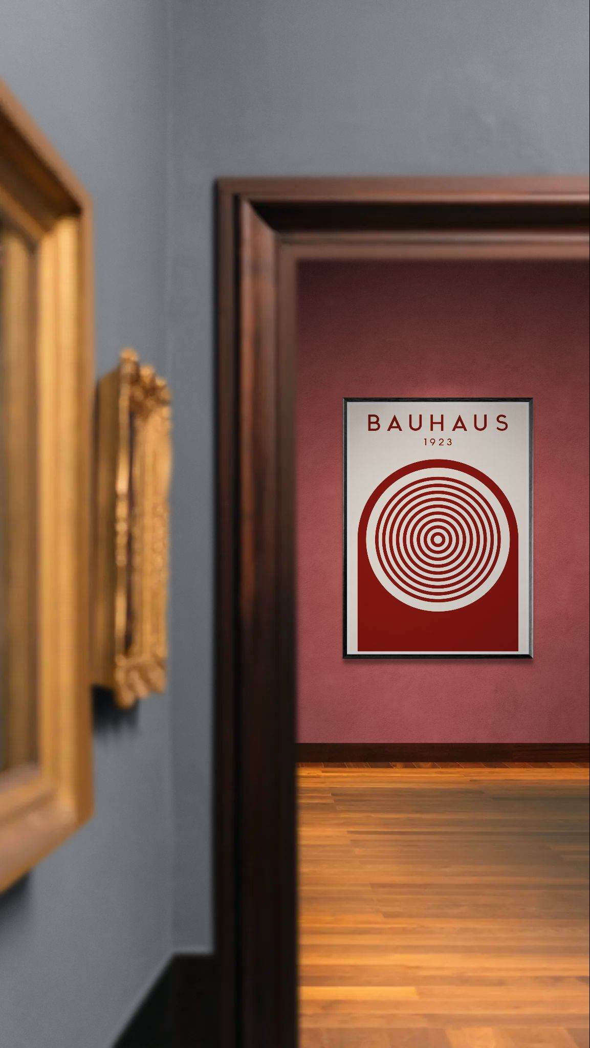 Bauhaus Ausstellung 1923 Concentric Circle - Vibrantwalls