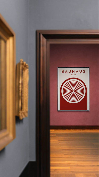 Bauhaus Ausstellung 1923 Concentric Circle - Vibrantwalls