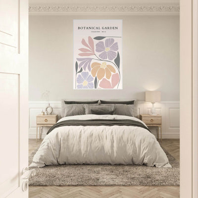 Botanical Garden Framed Posters – Soft Hues & Abstract Floral Prints | Ready-to-Hang Wall Art - Vibrantwalls