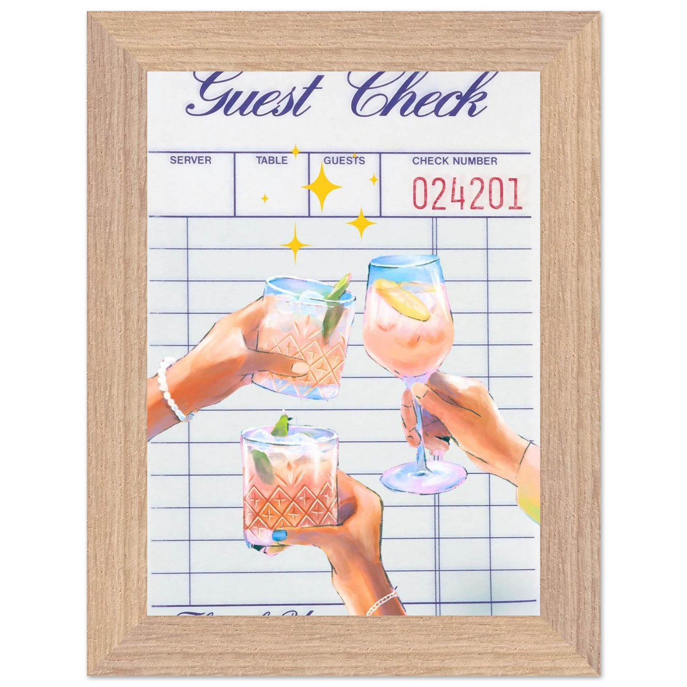 Gin & Tonic Cheers - Vibrantwalls