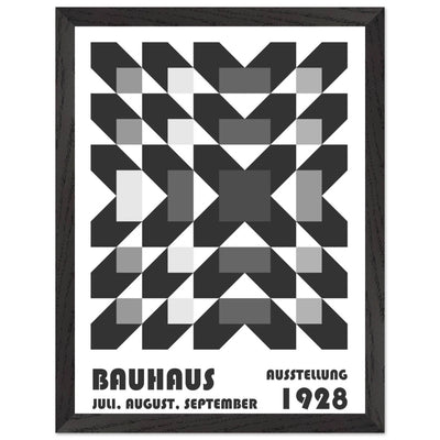 Bauhaus-Style Geometric Grid - Vibrantwalls