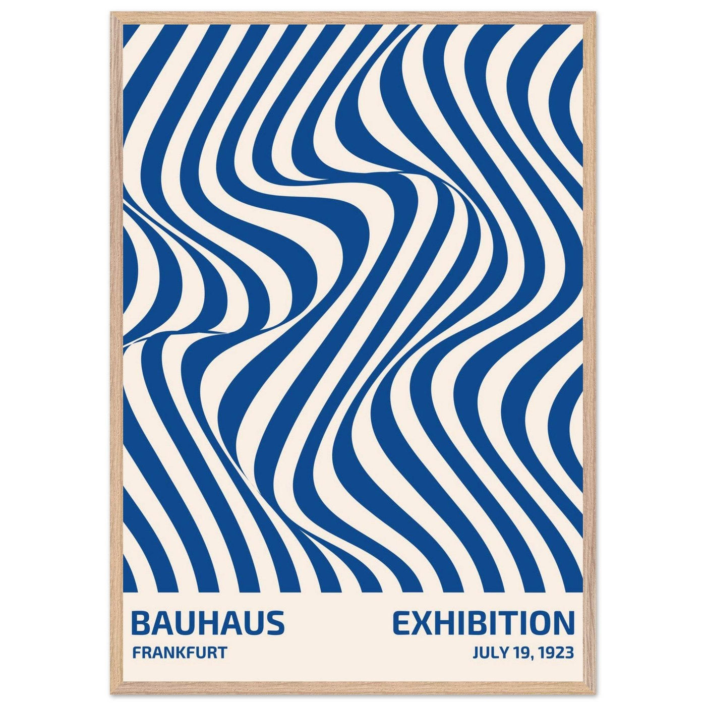Bauhaus Ausstellung 1923 Op Art Wavy - Vibrantwalls