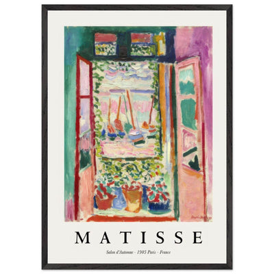 Matisse Open Window Art - Captivating Piece for Modern Decor - Vibrantwalls