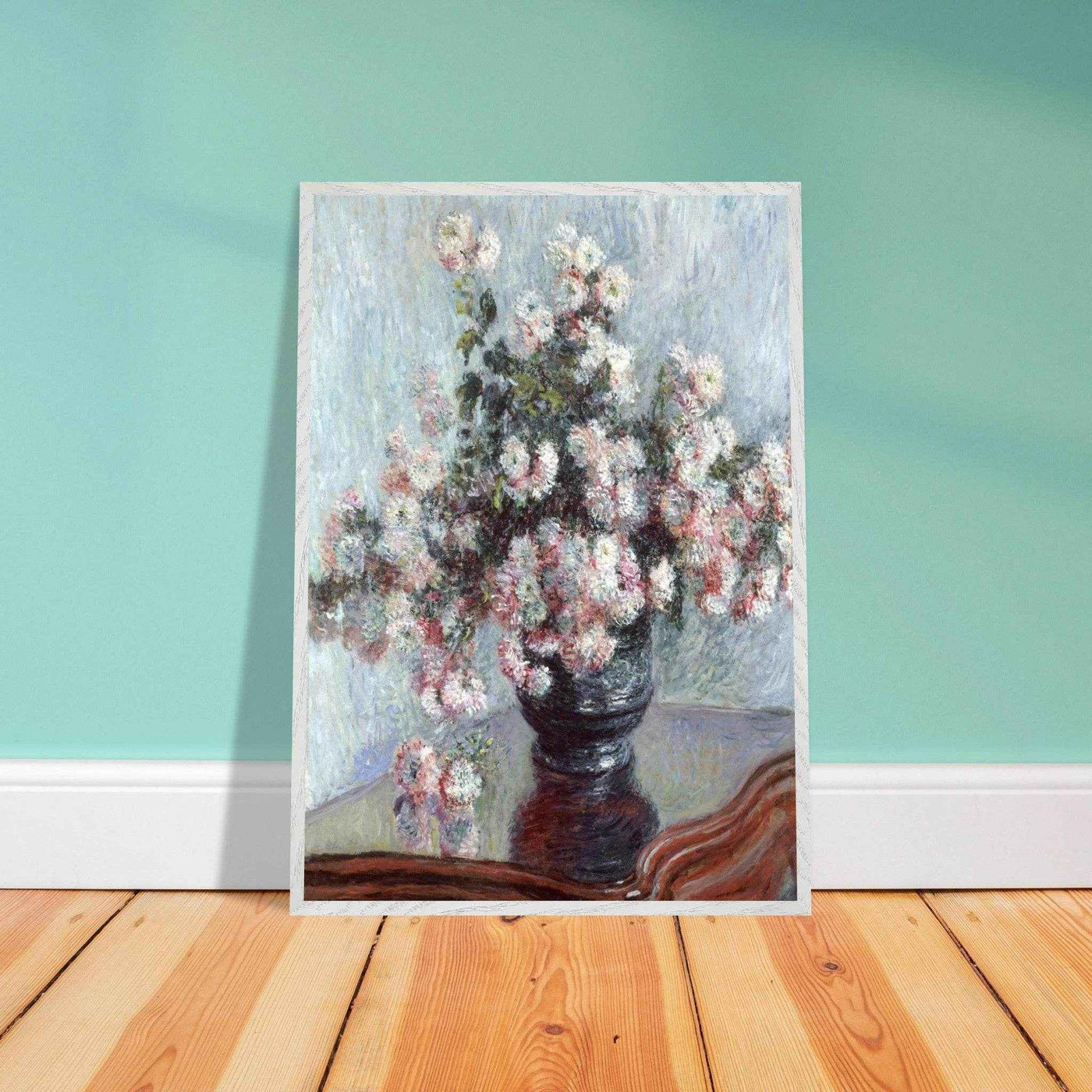 Chrysanthemums Floral Art - A Celebration of Floral Impressionism - Vibrantwalls