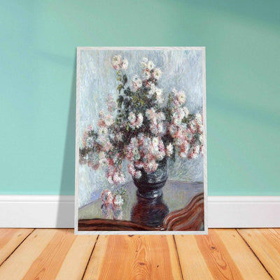 Chrysanthemums Floral Art - A Celebration of Floral Impressionism - Vibrantwalls