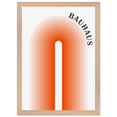 Bauhaus-Style Gradient Arch - Vibrantwalls
