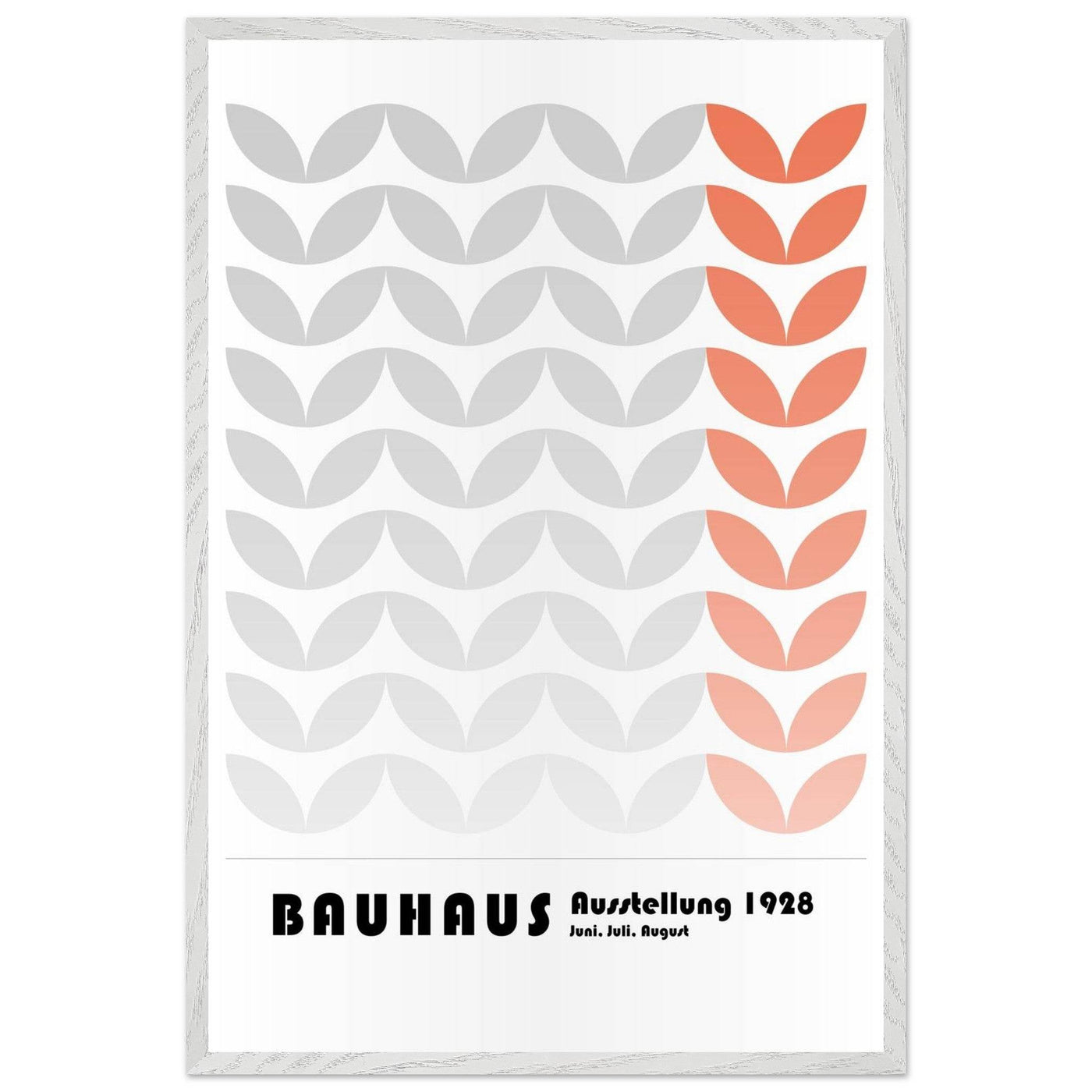 Bauhaus-Style Organic Leaves - Vibrantwalls
