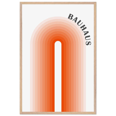 Bauhaus-Style Gradient Arch - Vibrantwalls