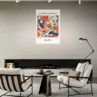 Delhi Flower Wall Art - Vibrantwalls