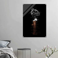 Connor McGregor Scribble Art Acrylic Print – Dynamic, Modern, & High-Impact Wall Decor - Vibrantwalls