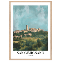 San Gimignano Italy Wall Art - Vibrantwalls