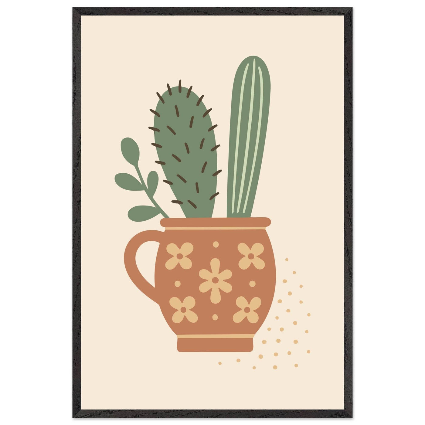 Cactus Bouquet - Vibrantwalls