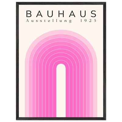 Bauhaus Pink Gradient Arch - Vibrantwalls