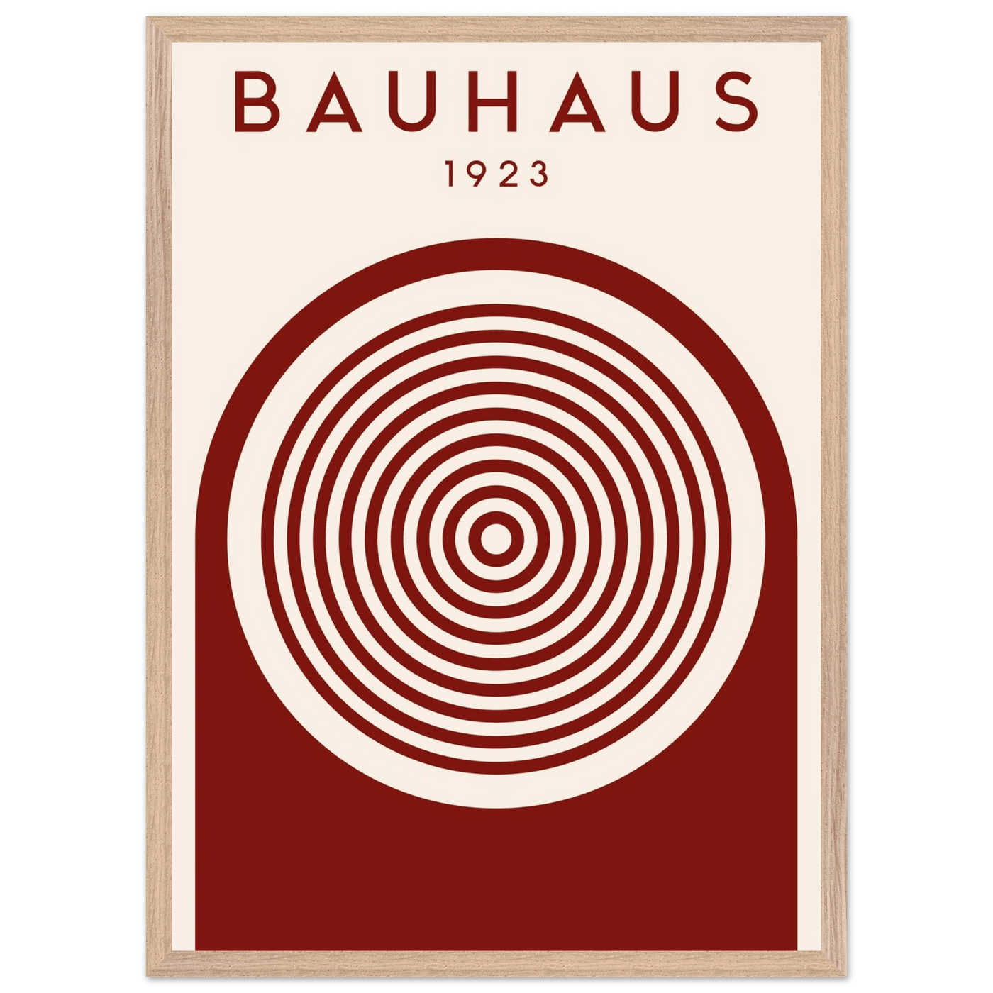Bauhaus Ausstellung 1923 Concentric Circle - Vibrantwalls