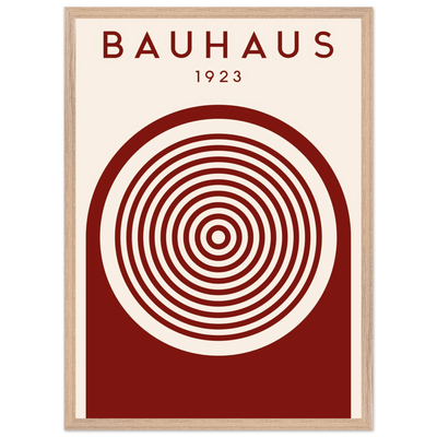 Bauhaus Ausstellung 1923 Concentric Circle - Vibrantwalls