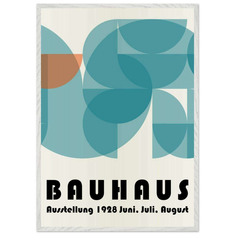 Bauhaus-Style The Blue Tunnel - Vibrantwalls