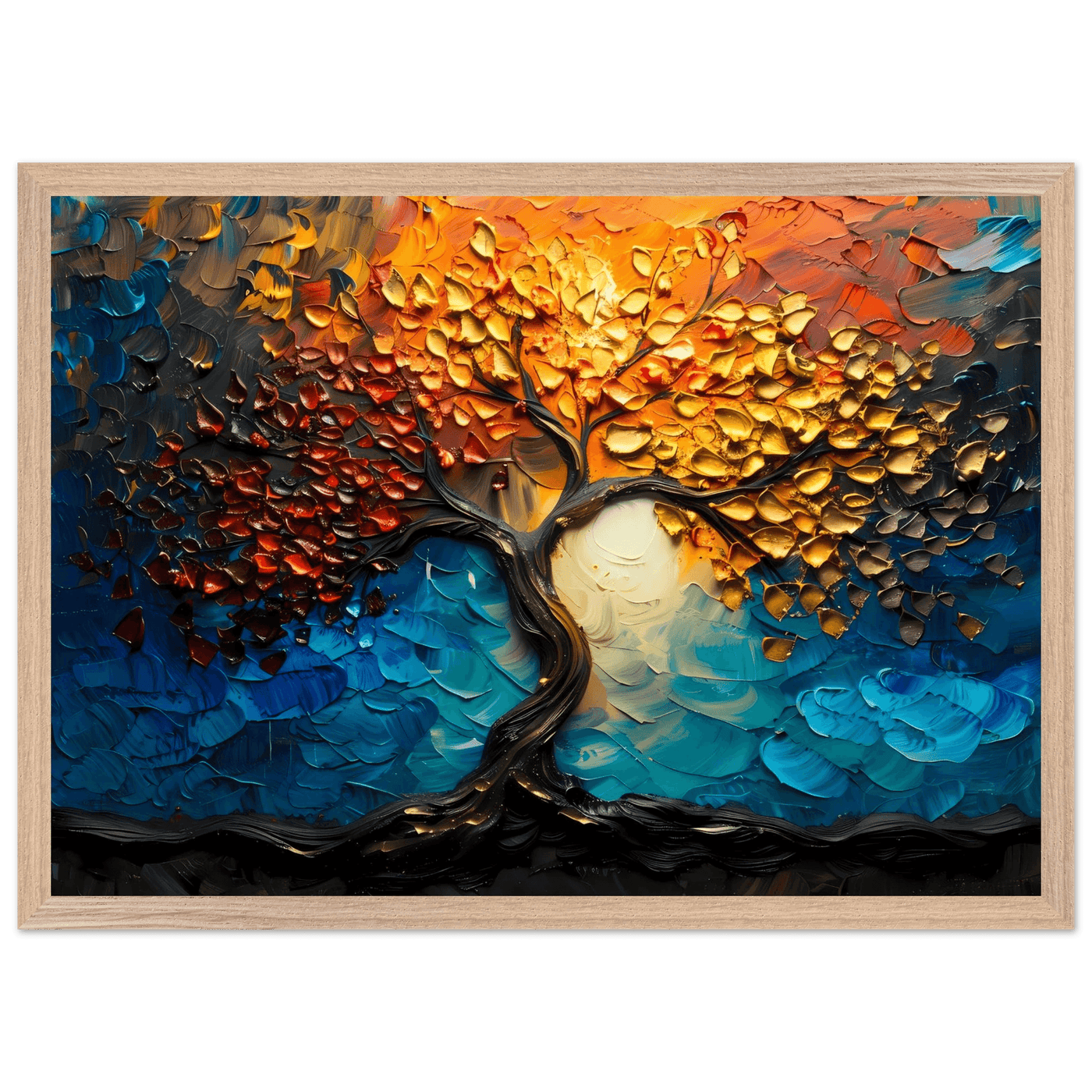 The Tree of Life Premium Wooden - Vibrantwalls