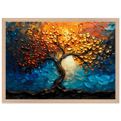 The Tree of Life Premium Wooden - Vibrantwalls