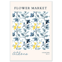 Athens Flower Market Wall Art - Vibrantwalls