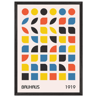 Bauhaus 1919 Geometric Abstract - Vibrantwalls
