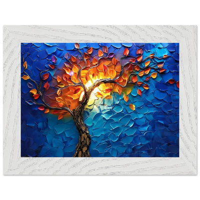 Vibrant Tree of Life Palette Knife Art - Vibrantwalls
