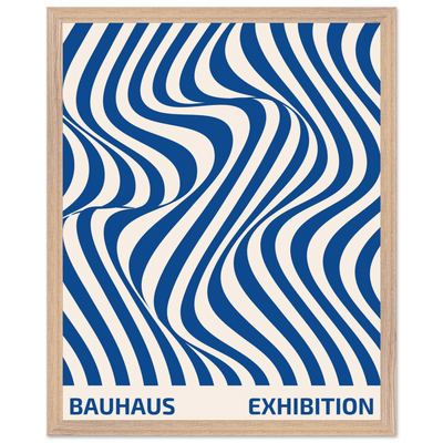Bauhaus Ausstellung 1923 Op Art Wavy - Vibrantwalls