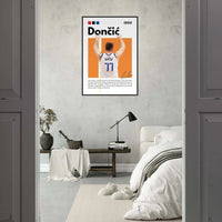 Luka Dončić Wall Art - Vibrantwalls