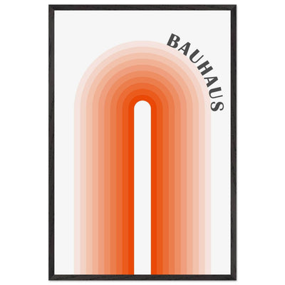 Bauhaus-Style Gradient Arch - Vibrantwalls