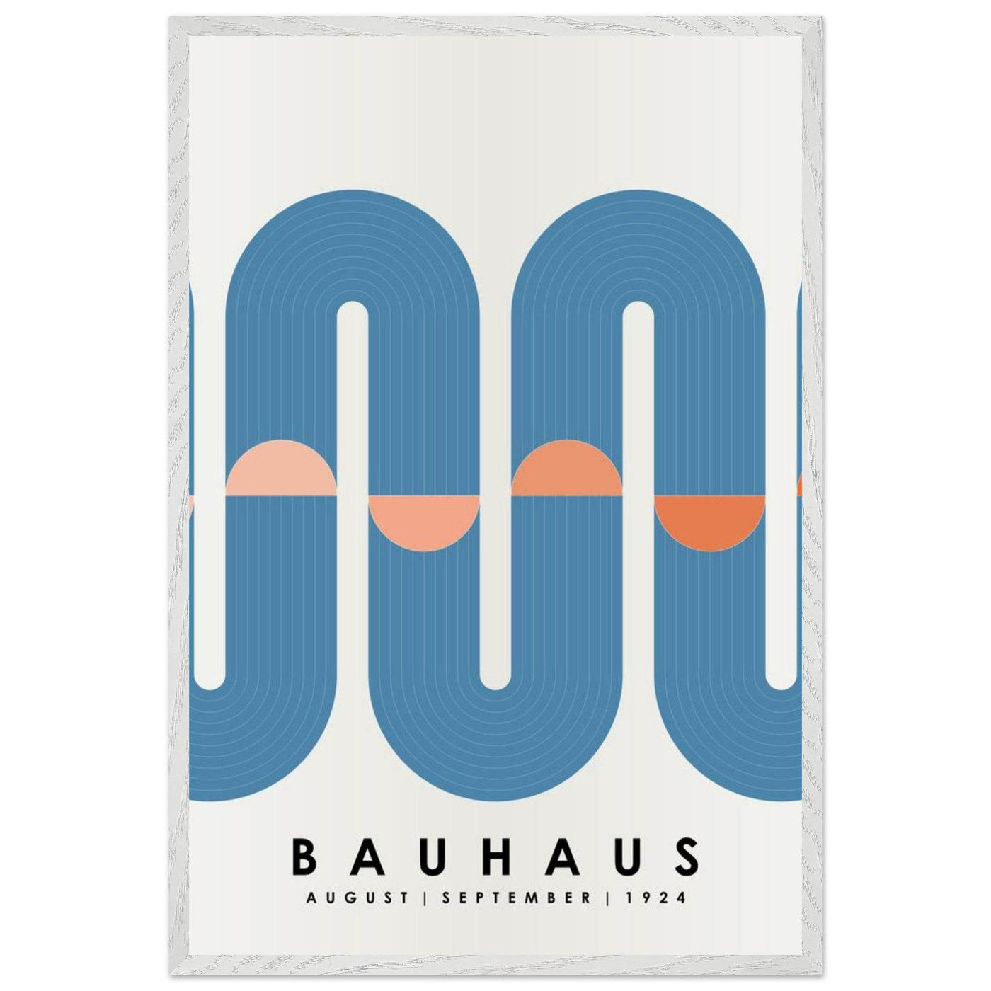 Bauhaus-Style The Blue - Vibrantwalls