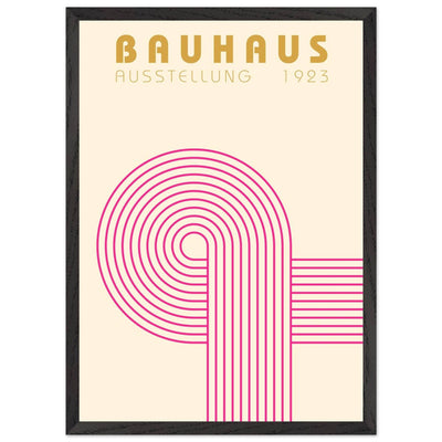 Bauhaus Pink Pop Decor for Modern Home Aesthetics - Vibrantwalls