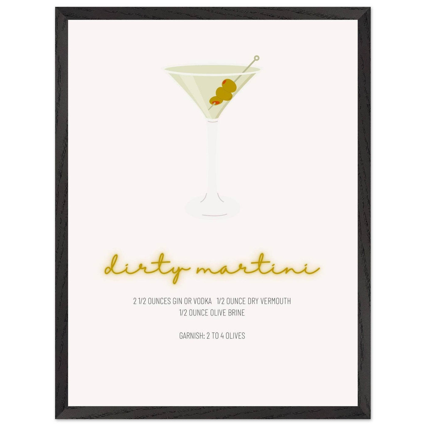 Dirty Martini Recipe - Vibrantwalls