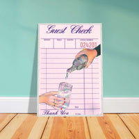 Gin Tonic Retro Bar Art Wall Art - Vibrantwalls